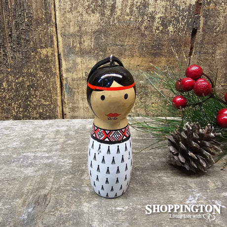 Maori Whanau Peg Doll Decorations