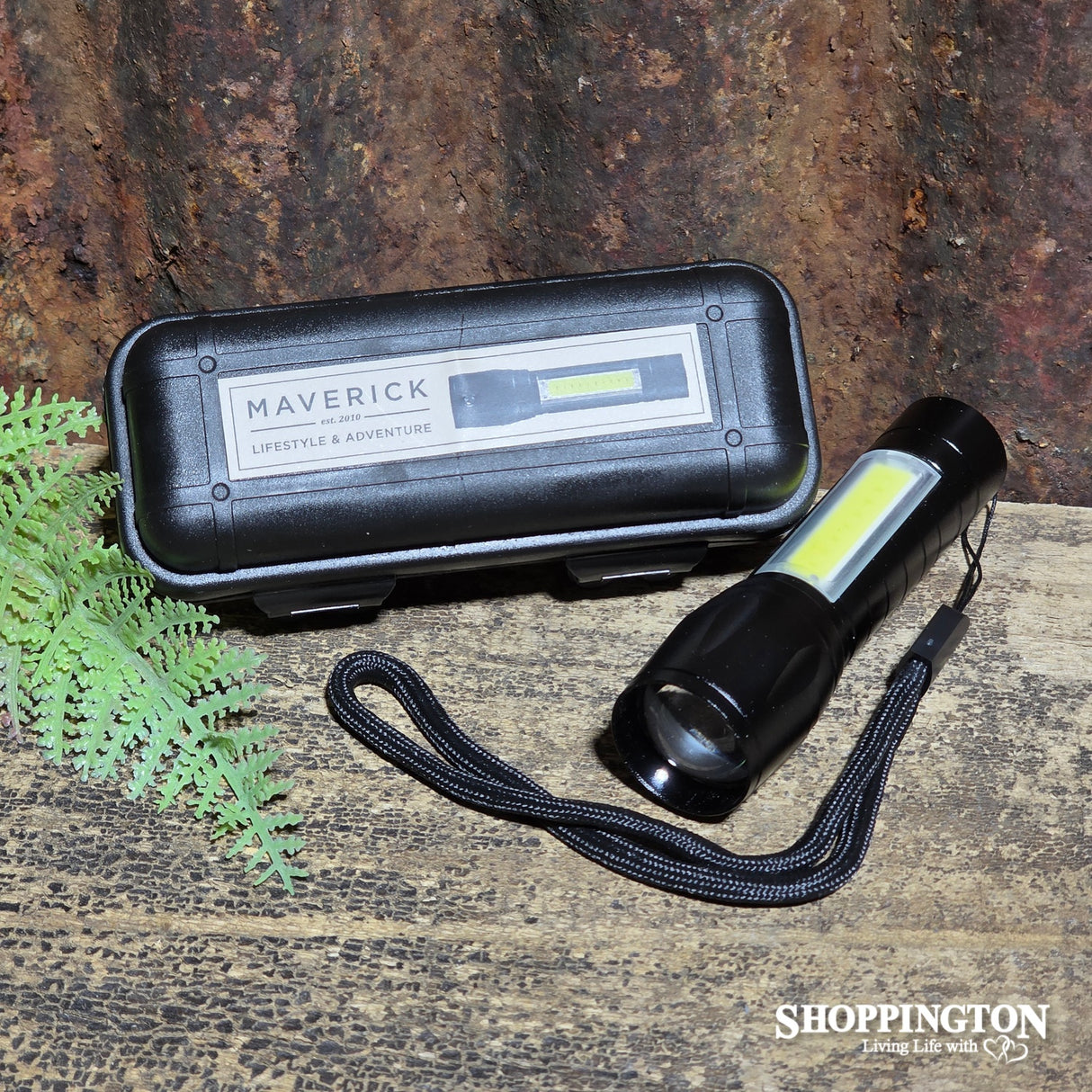 Maverick Flashlight 3 in 1 Rechargeable