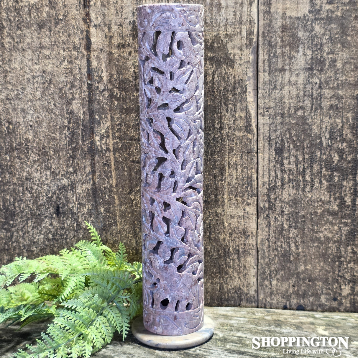 Incense Tower - Elephant Soapstone