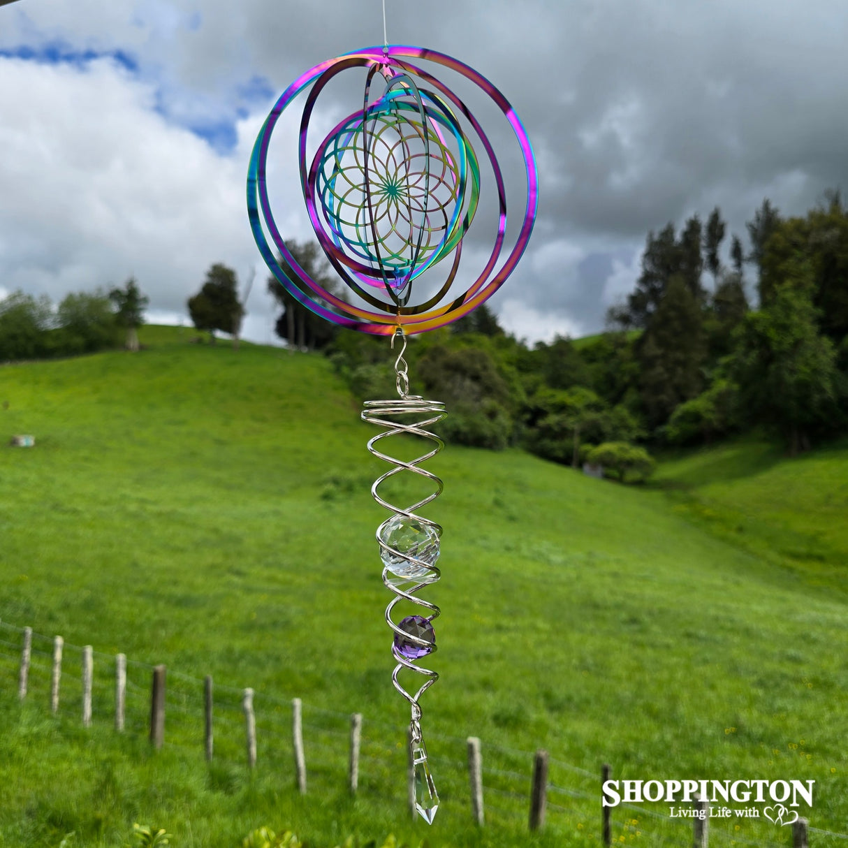 Flower of Life 3D Wind Spinner