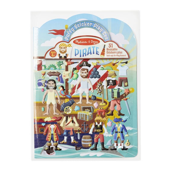 Melissa and Doug - Pirate Puffy Stickers