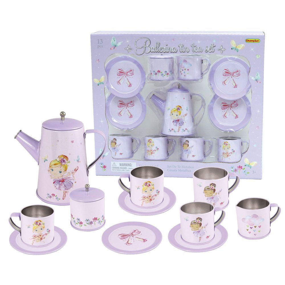 Ballerina Tin Tea Set