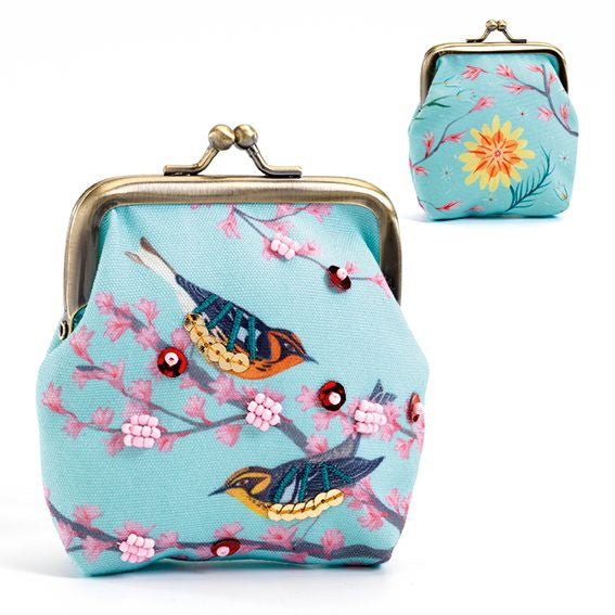 Lovely Purse Coin Wallet - Birds