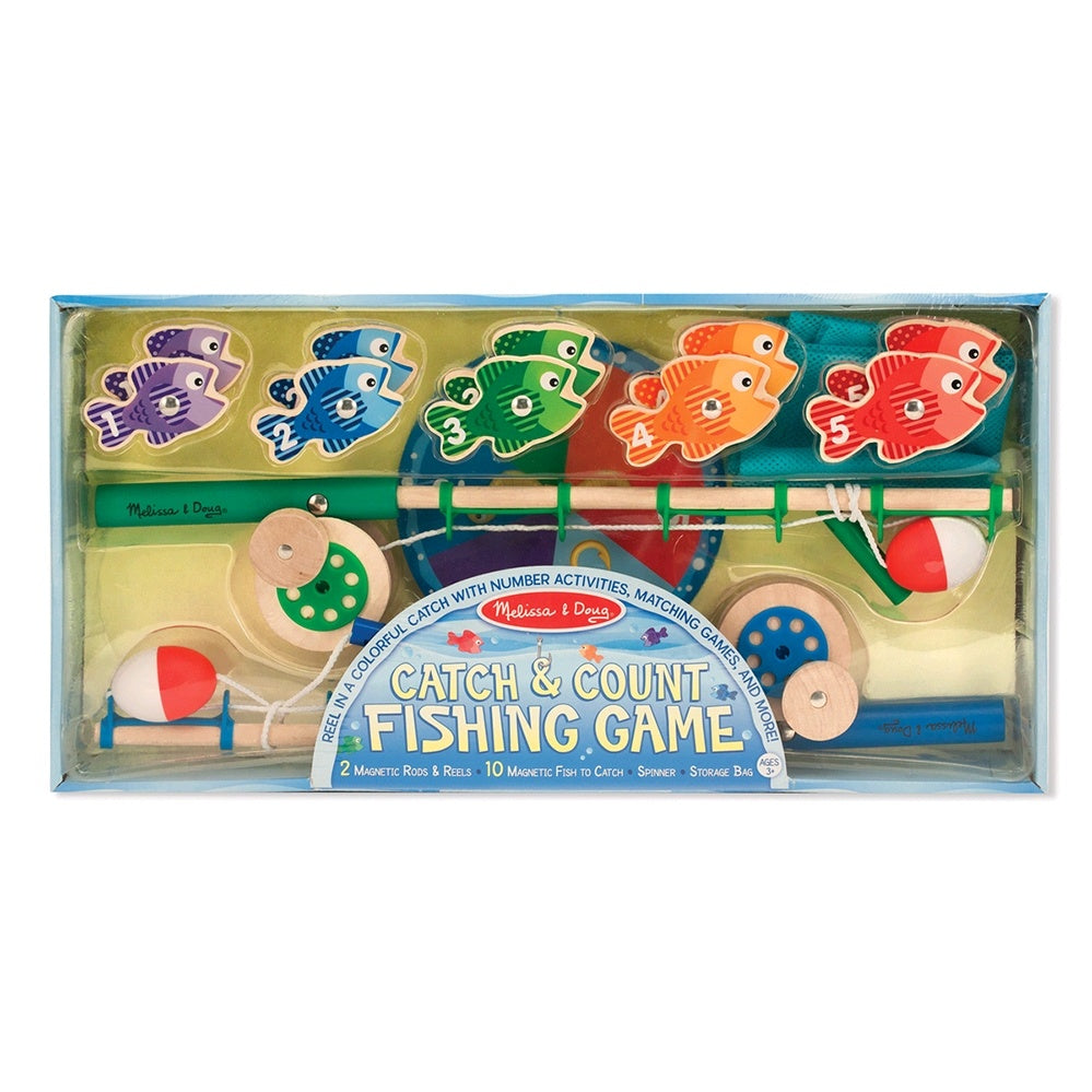 Melissa & Doug - Catch and Count Magnetic Fish Game