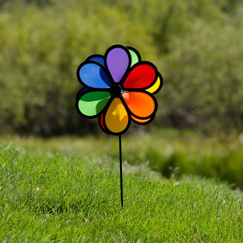 Wind Spinner - Double Flower Spinner 25cm