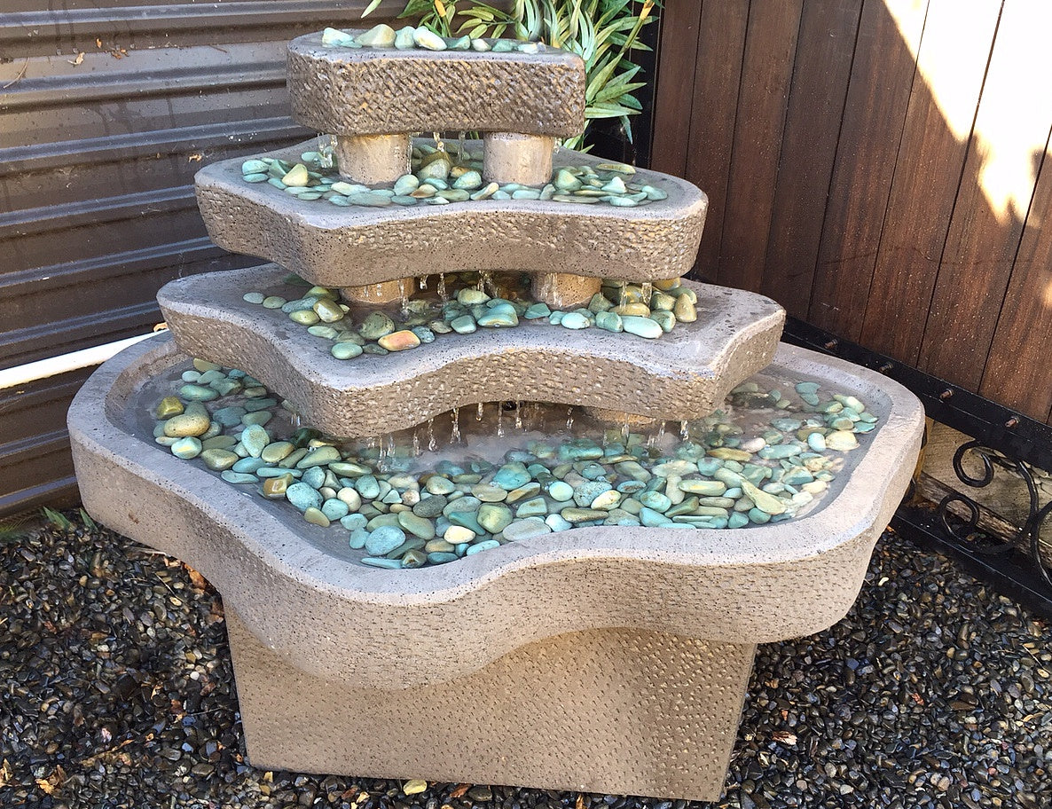 Cascading Platters Water Feature 100cm x 90cm