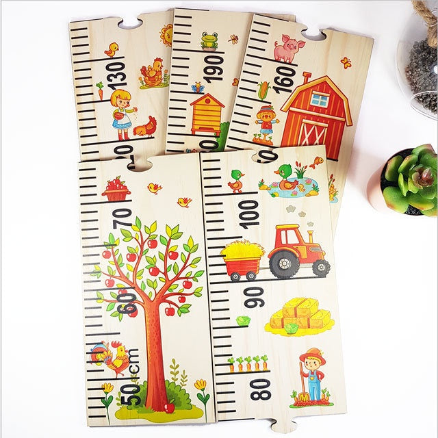 Growth Chart Ruler - Farm Life