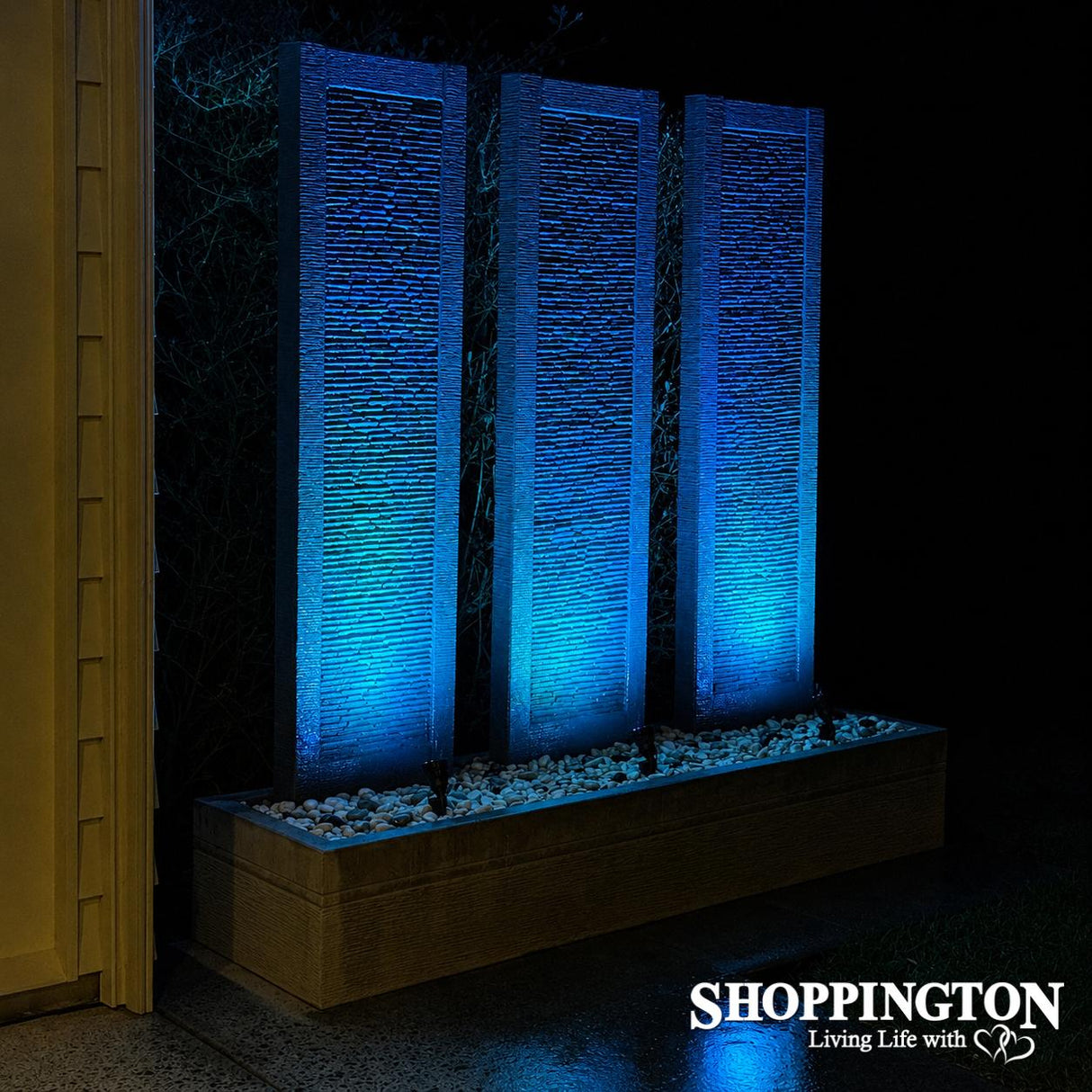 3 Slate Pillar Water Feature