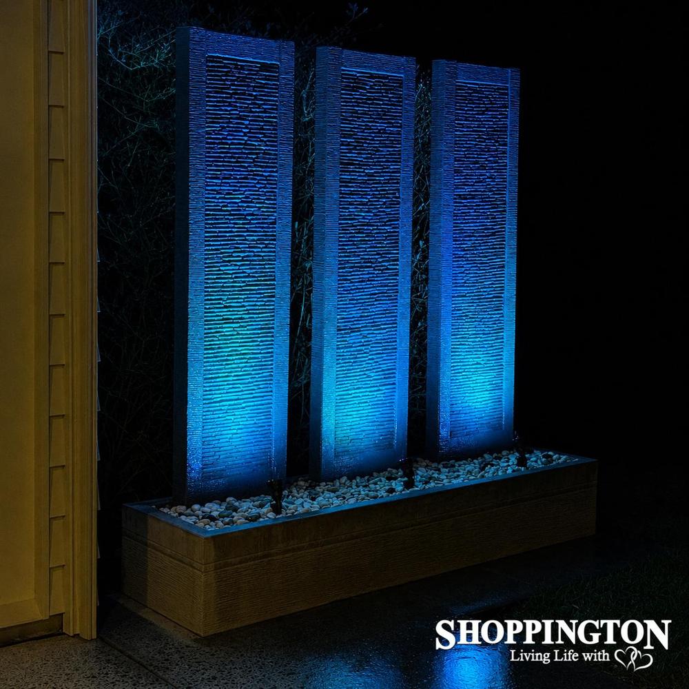 3 Slate Pillar Water Feature