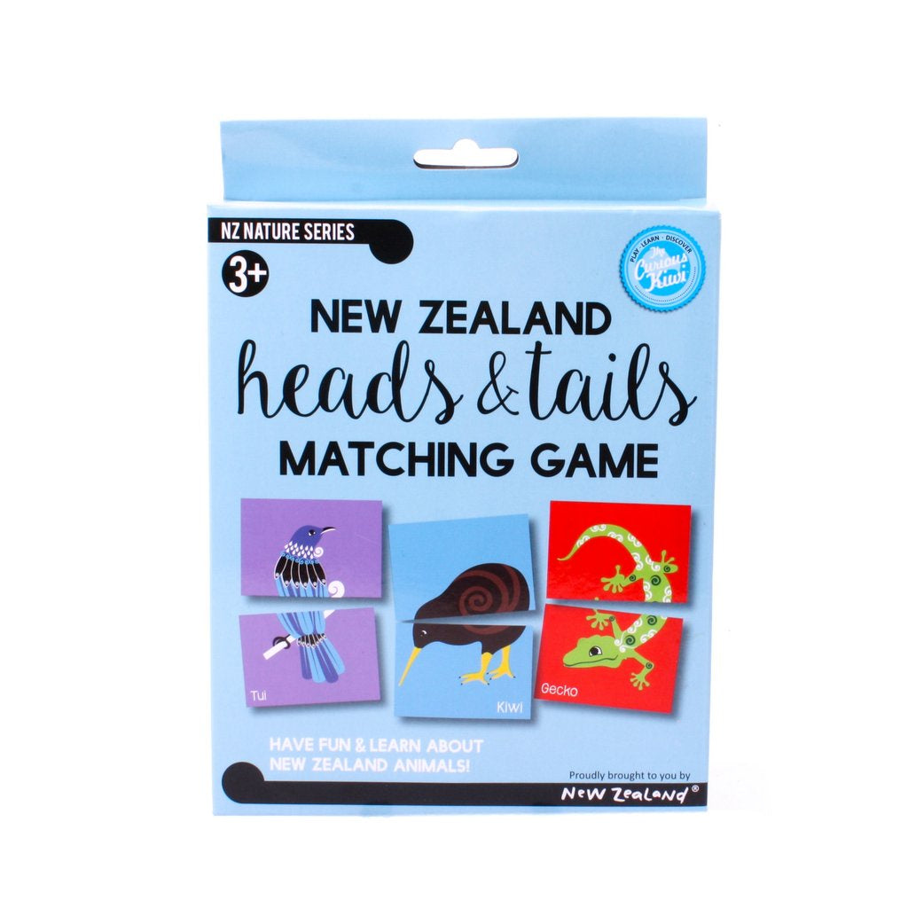 New Zealand Heads & Tails Matching Game