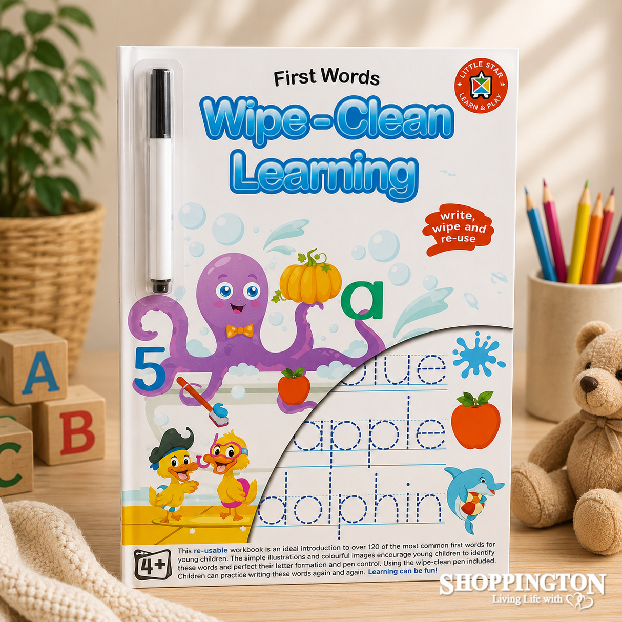 LCBF Wipe Clean Learning - First Words