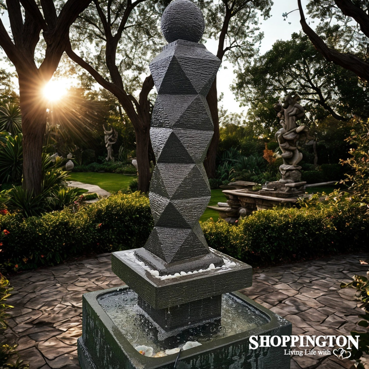 3D Cube Water Feature 70cm x 160cm