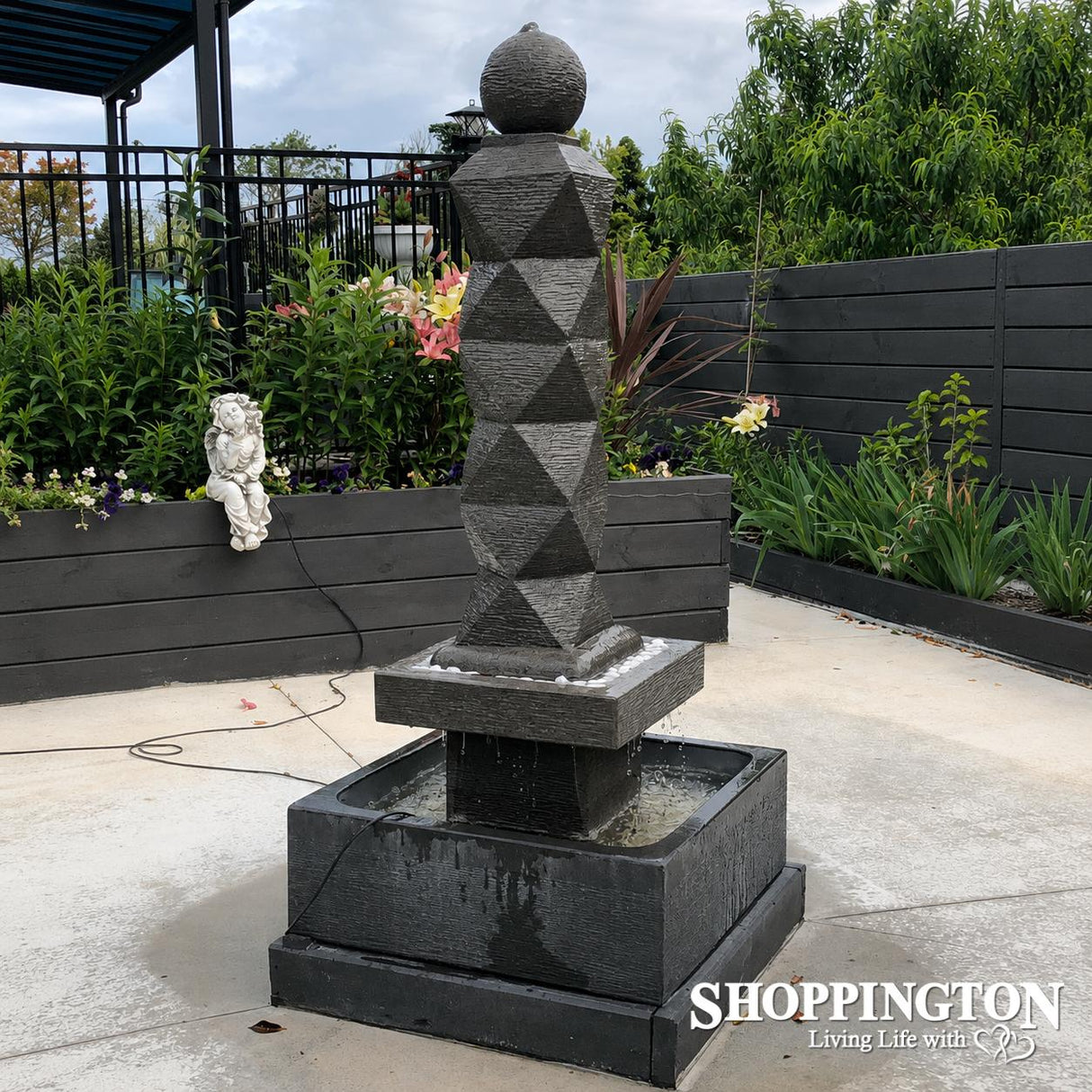3D Cube Water Feature 70cm x 160cm