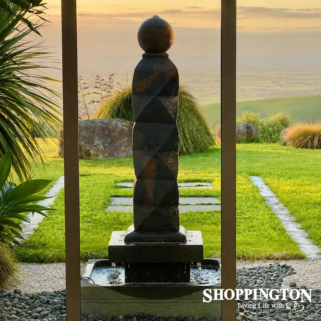 3D Cube Water Feature 70cm x 160cm