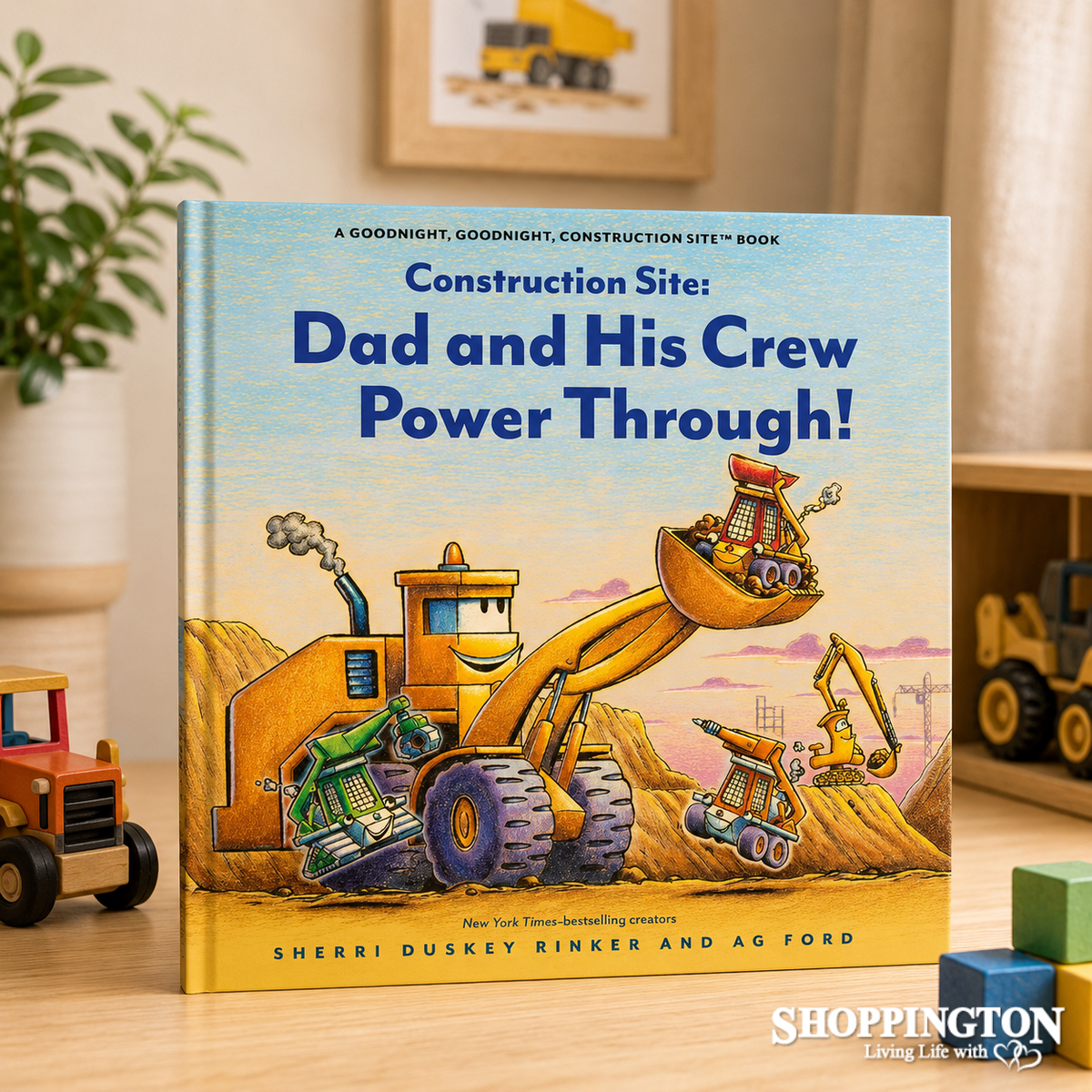 Construction Site Dad and His Crew Power Through!