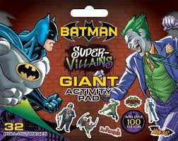 Giant Activity Pad - Batman Super Villains