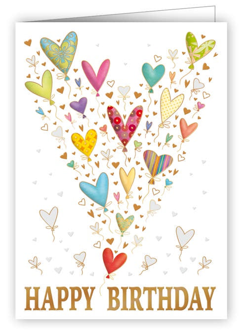 Gift Tags - Heart Balloons