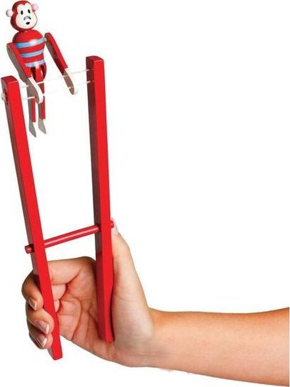 Wooden Acrobatic Monkey