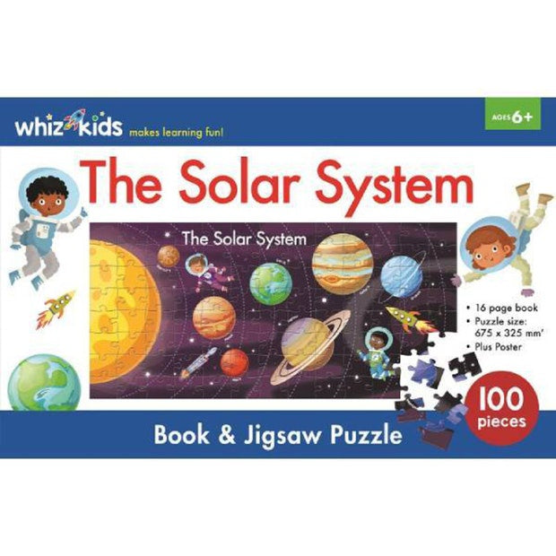 Whiz Kids Book & Jigsaw Puzzle - The Solar System
