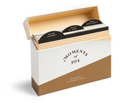 Moments Of Joy Pregnacy Milestone Cards