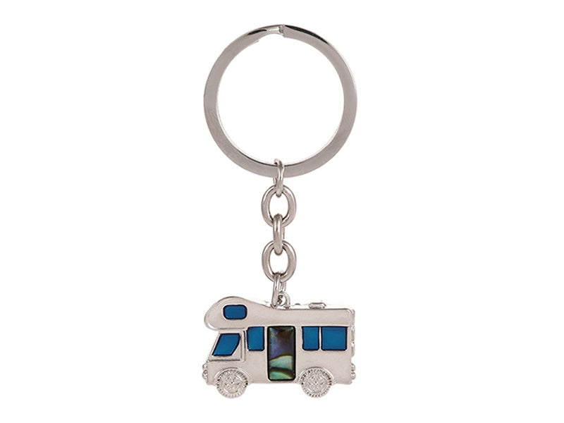 Kiwiana Keyring - Paua Campervan