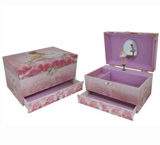 Ballerina 1 Drawer Music Box / Large