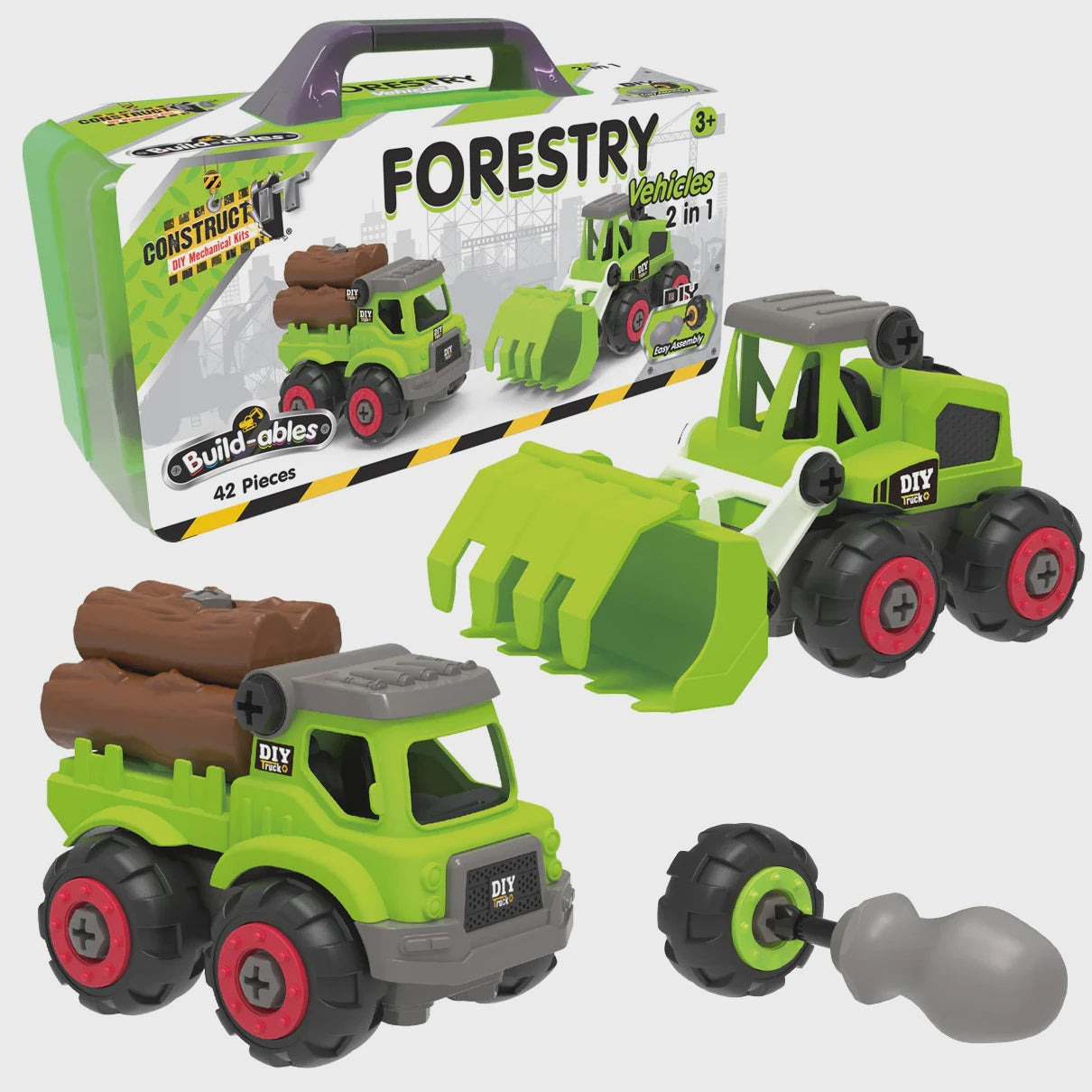 Construct It - Buildables 2-in-1 Forestry 42pc