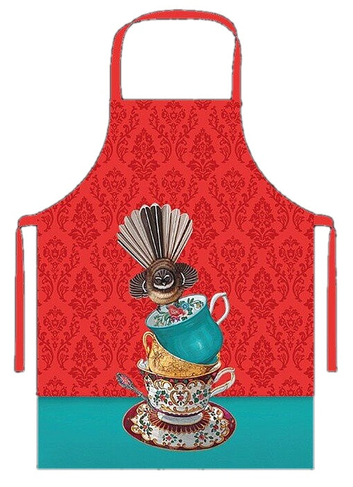 Apron NZ Print - Cracking Up - Angie Dennis