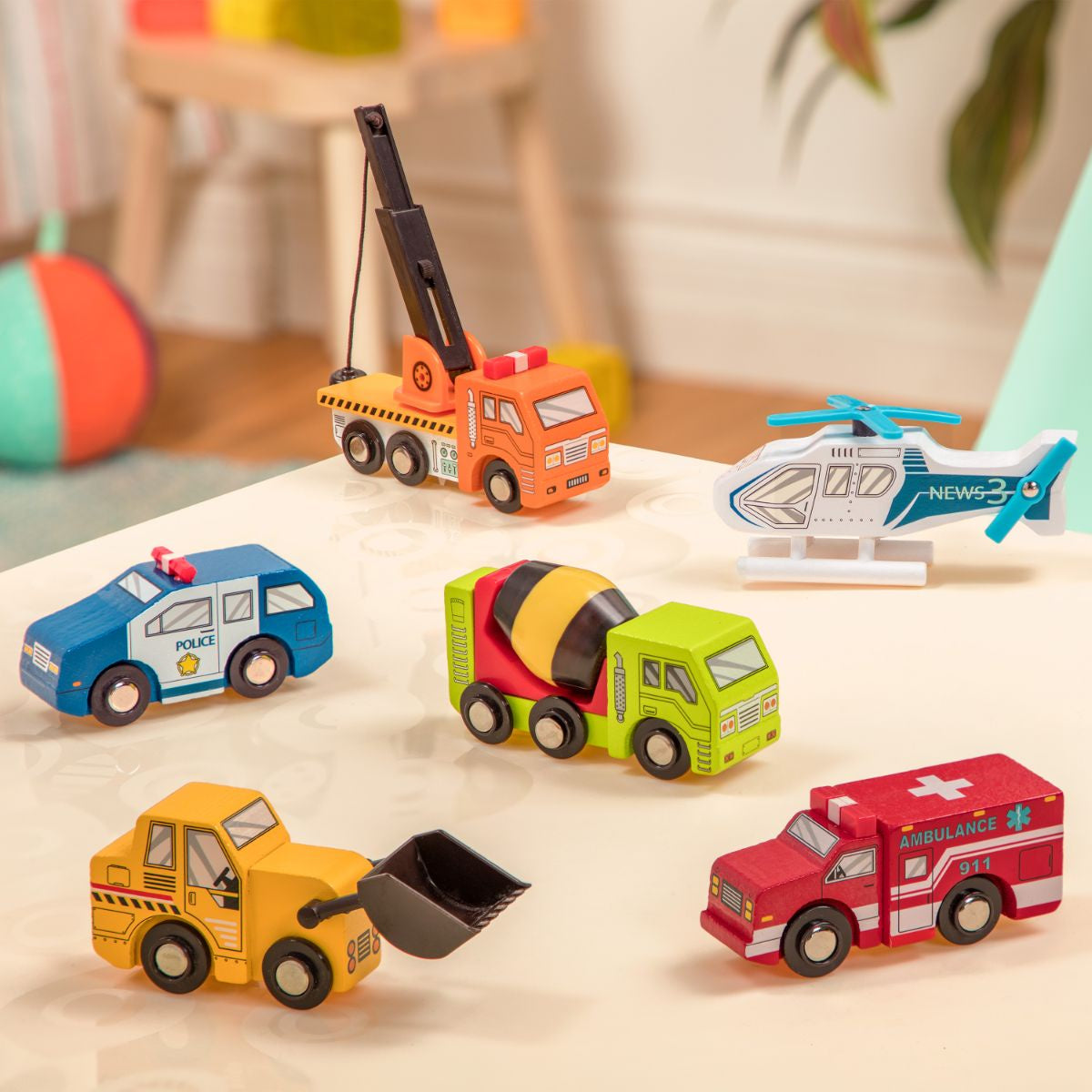 Wooden Wheels Vehicles