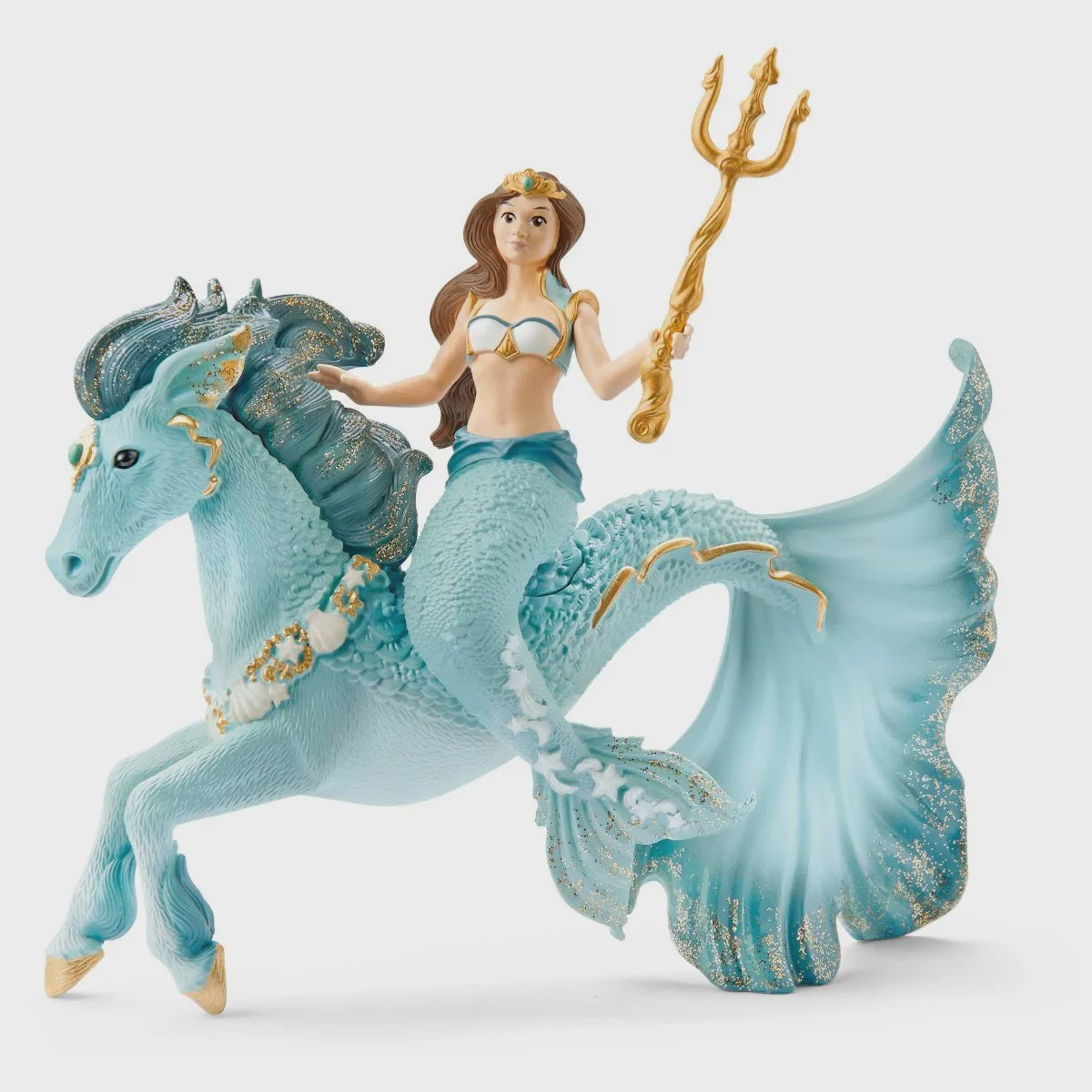 Schleich Mermaid Eyela Riding Underwater Horse