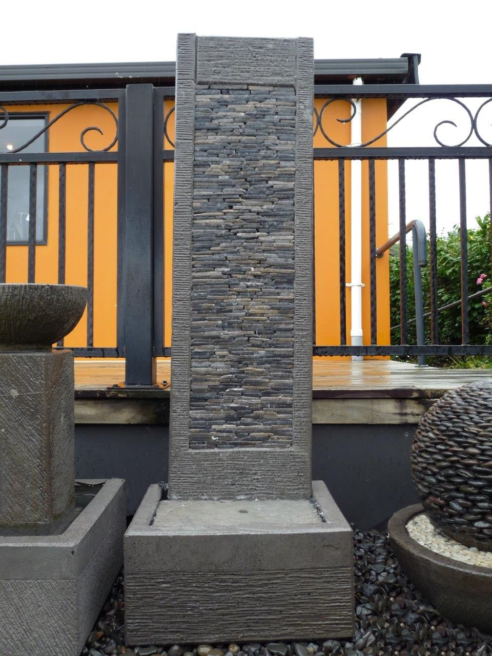 Slate Pillar Water Feature 50cm x 175cm