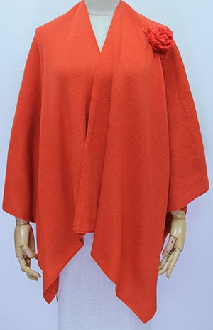 Cape - Rose Shoulder - Orange