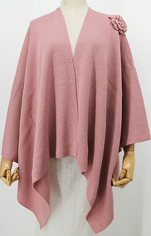 Cape - Rose Shoulder - Black