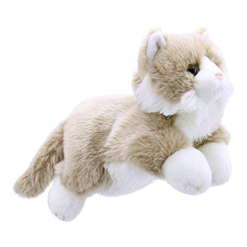 Puppet - Full Bodied Cat Beige & White
