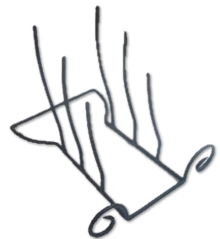 Metal Plate / Bowl Stand / Triple