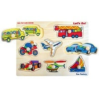 Wooden Puzzle / Vehicles