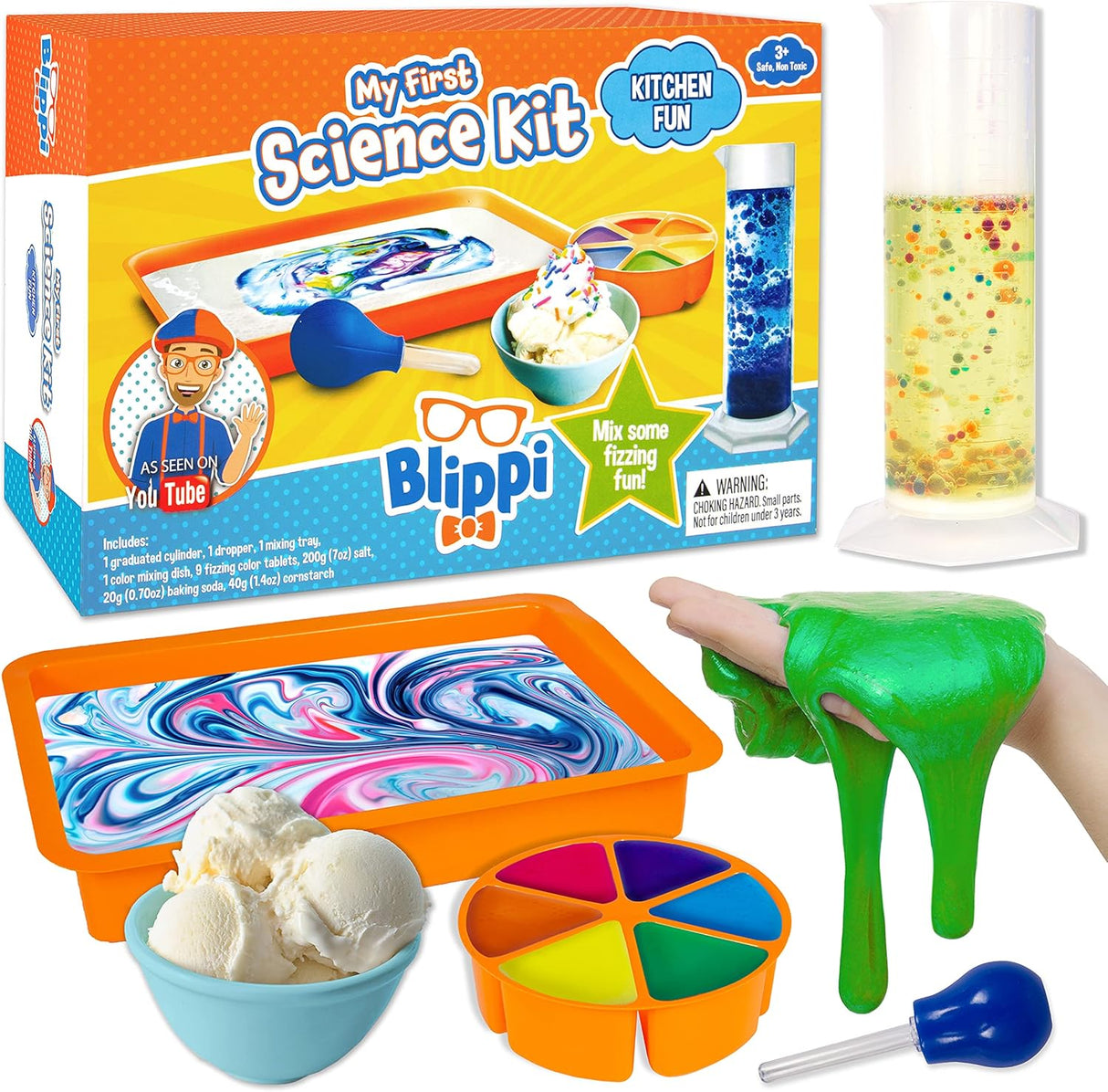 Blippi My First Science Kit - Kitchen Fun