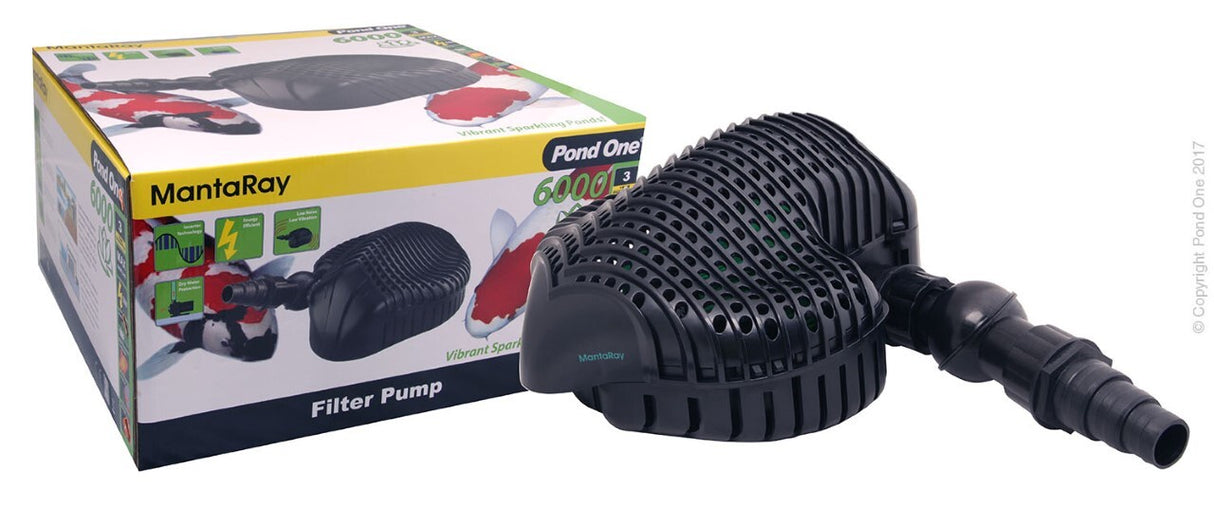 zwf Pond One Submersible Pump MantaRay 6000l/hr 3.3M