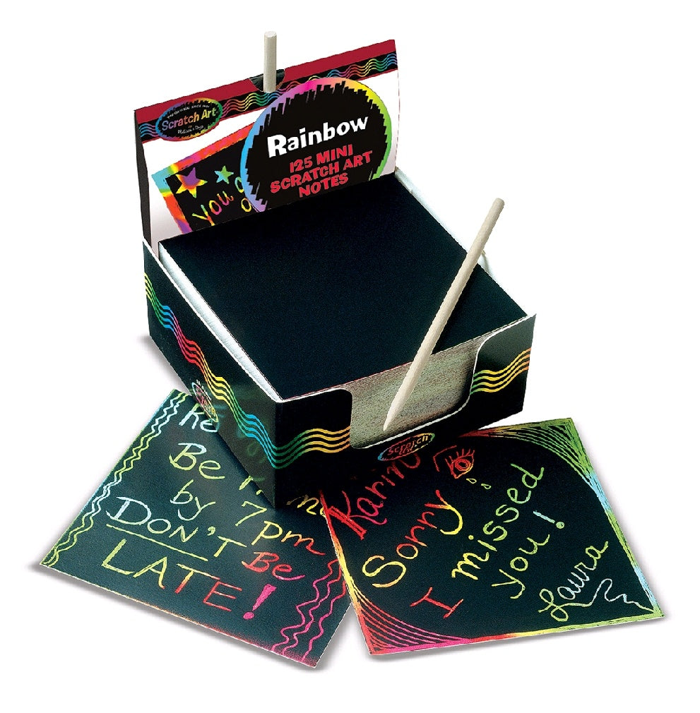 Rainbow Scratch Art (Box of 125 Sheets)
