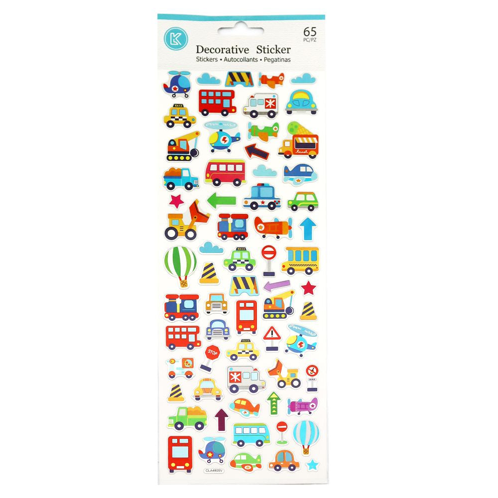 Stickers - Transport 124mm x 347mm