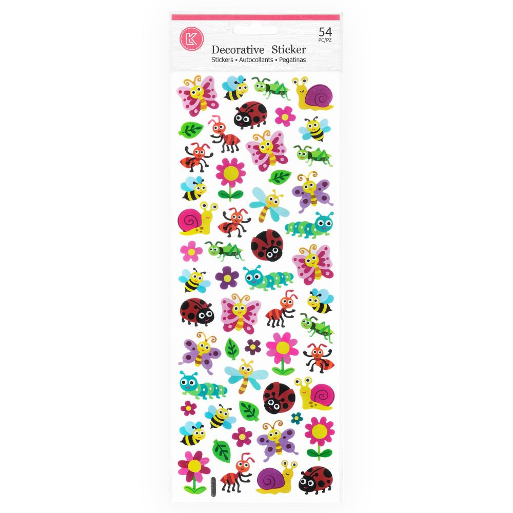 Stickers - Spring Critters 124mm x 347mm