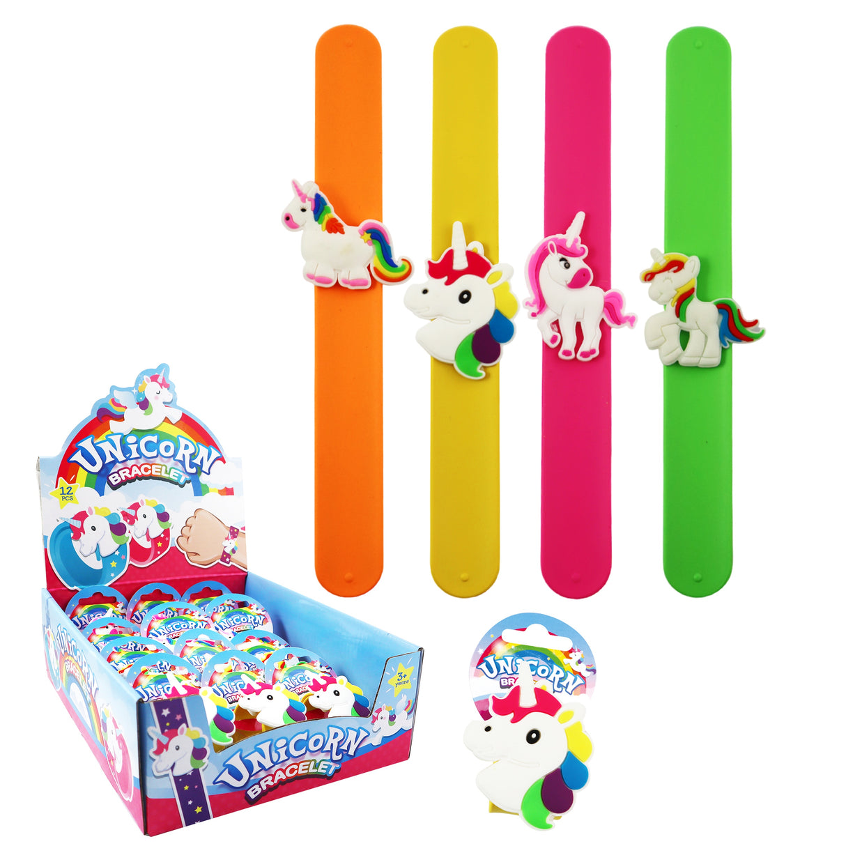 Unicorn Slap Band Bracelet
