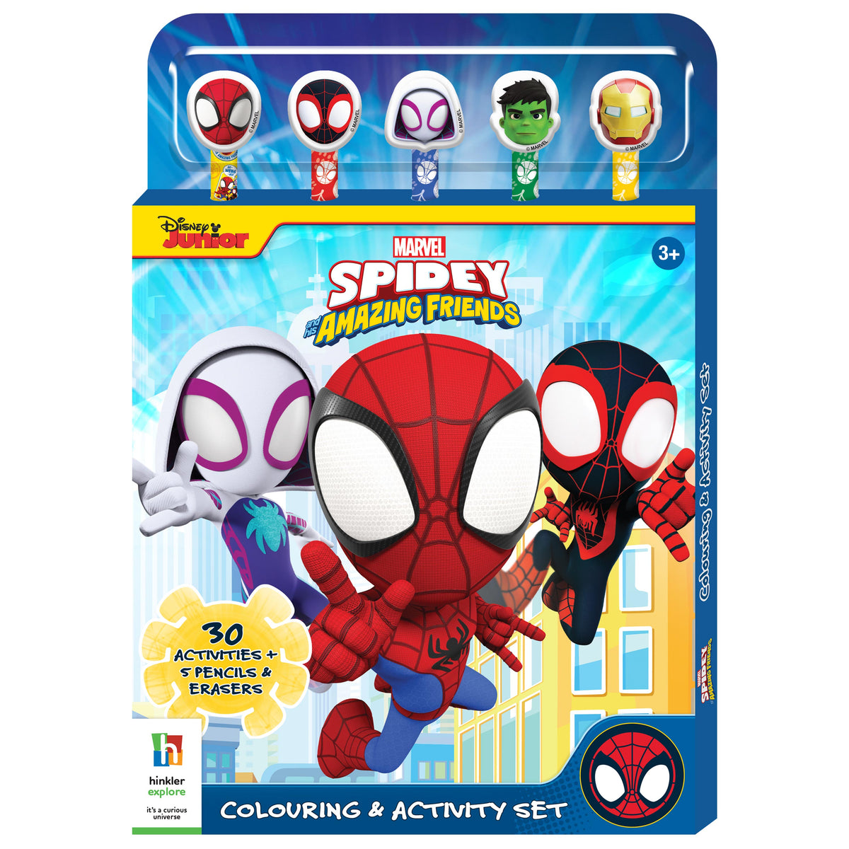 Spidey & His Amazing Friends Colouring & Activity Set