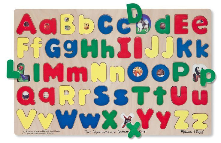 Melissa & Doug - Alphabet Wooden Puzzle