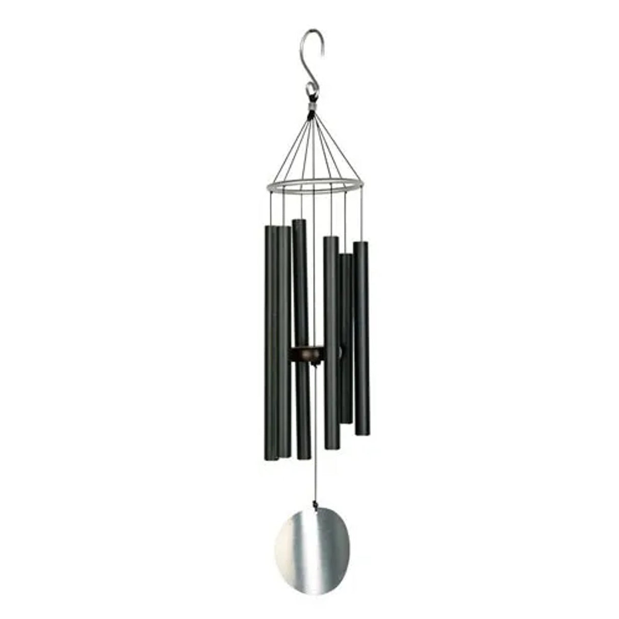 Wind Chime - Natures Melody Black & Silver Aureole Tunes 28"