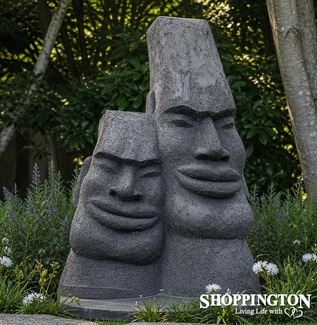 Abstract Couple Sculpture 115cm Garden Sculpture