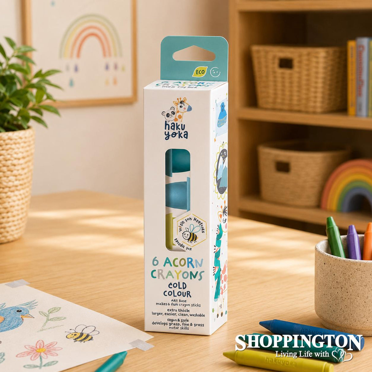 Acorn Crayons - Cold Colours