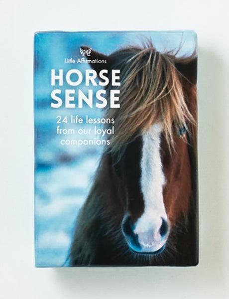 Affirmation Boxed Cards - Horse Sense