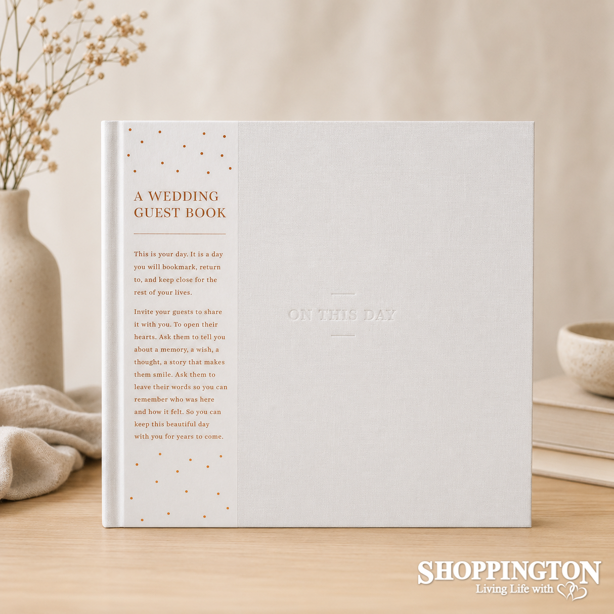 Wedding Guest Book - On This Day