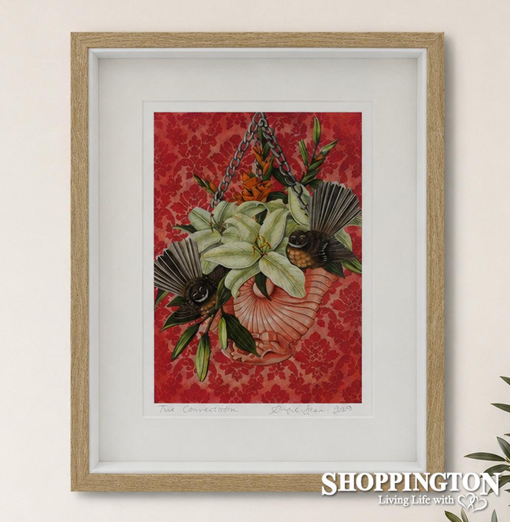 Angie Dennis - Framed Print - The Conversation